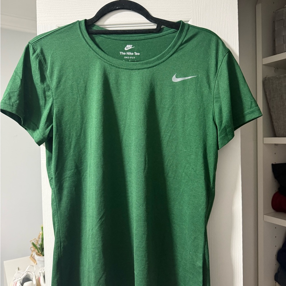 Nike Green Short Sleeve Performance Tee
